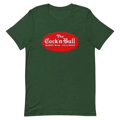 Cock 'n Bull Tavern T Shirt Sunset Strip Hollywood Vintage Retro Graphic Tee - Image 1 of 4