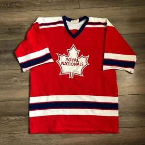 Canadian Hockey Heritage: seltenes Royal Nationals T-Shirt - Vintage 70er/80er, große Größe - Bild 1 von 9