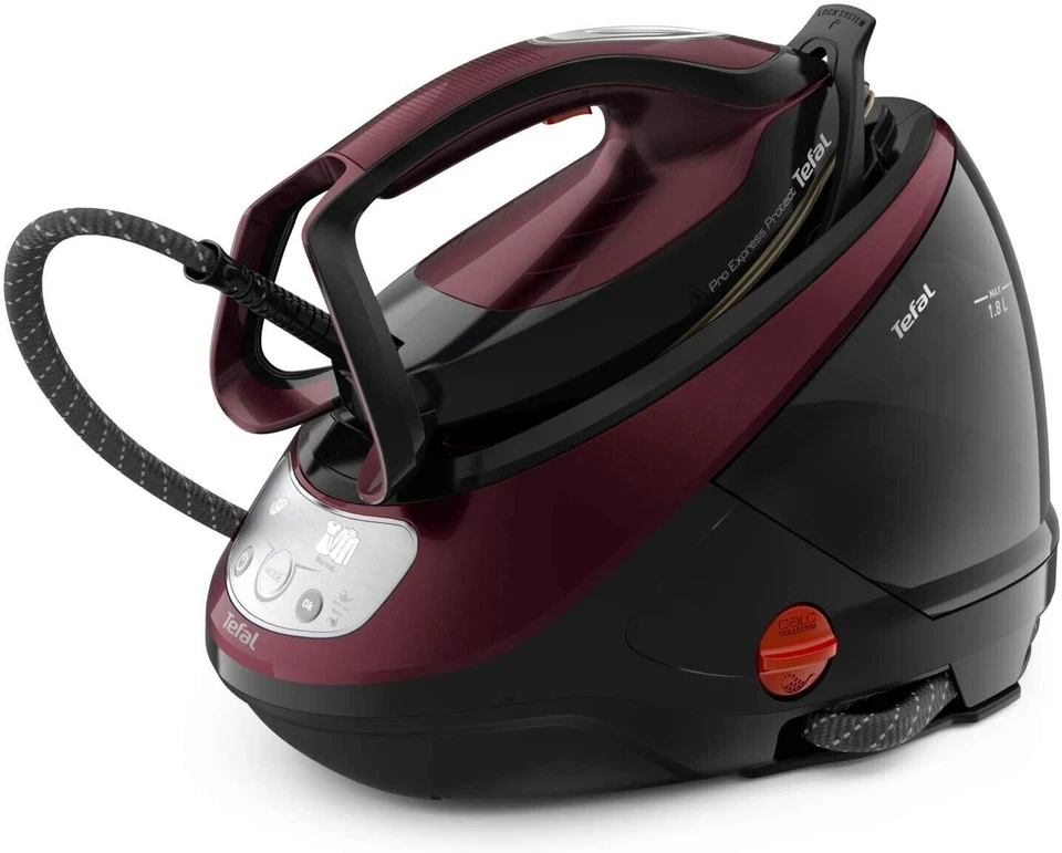 Tefal GV9230 Pro Express Protect Dampfbügelstation - Black and Burgundy