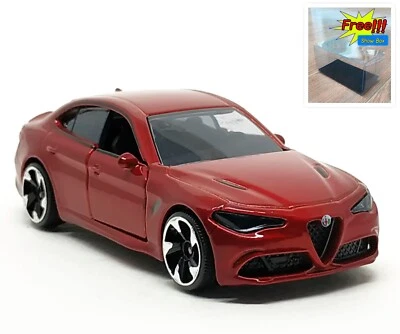 Majorette Alfa Romeo Giulia Dark Red 1:60 (3") 271D no Package - Image 1 of 4
