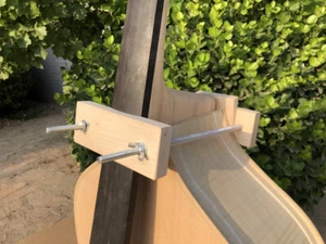 Kontrabass Nackenhalter Klemme Fix Reparatur Basswerkzeug Gitarrenbauer Werkzeuge stark langlebig - Bild 1 von 8