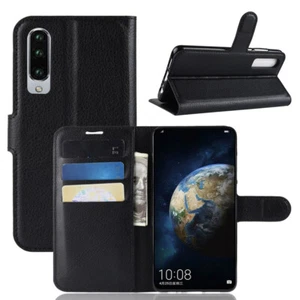 Funda/cubierta/soporte para tarjetas bolsa de soporte para ranuras abatibles para Huawei P 30Pro P - Imagen 1 de 35