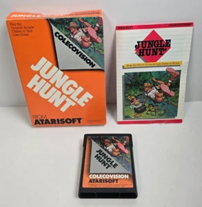 Jungle Hunt - ColecoVision - Complete CIB - Tested & Working - Rare - Picture 1 of 14