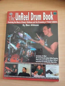 Marc Atkinson THE UNREEL DRUM BOOK + 2CD VINNIE COLAIUTA (NUOVO) Drum Book - Foto 1 di 3