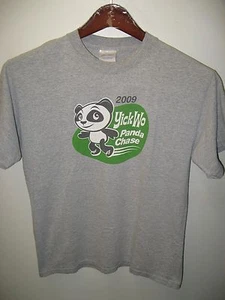 Yick Wo Elementary School San Francisco CA USA 2009 Panda Chase Youth T Shirt XL - Picture 1 of 4