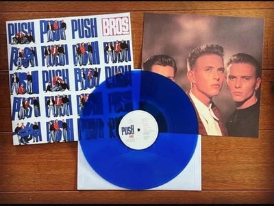 Bros - Push 35th Anniversary,  Translucent Blue Vinyl, Music on Vinyl, 1 of 1500 - Image 1 of 4