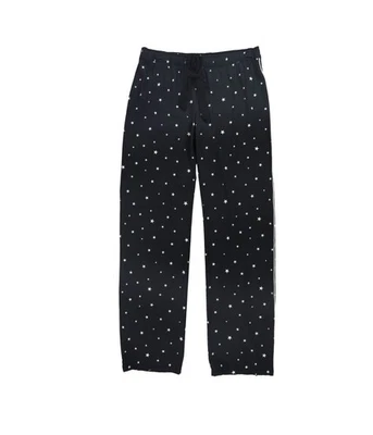 P.J. Salvage Womens Star Pajama Lounge Pants, Black, Small - Image 1 of 2
