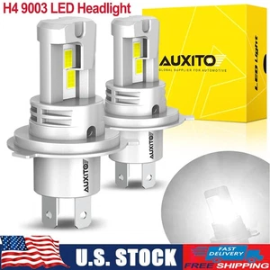 AUXITO H4 9003 Super White 80000LM Kit LED Headlight Bulb High Low Beam Fog Lamp - Imagen 1 de 10