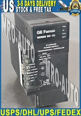Fuente de alimentación GE Fanuc IC693PWR321W Series 90-30 120/240VAC 125VDC. Loc3D-21 Foto 1 de 4