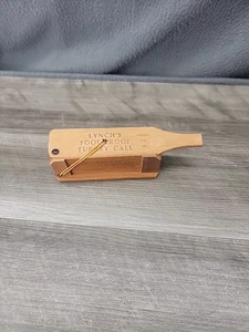 Vintage Lynch's Fool Proof Turkey Call 1965 Model 101 Liberty Mississippi - Picture 1 of 9