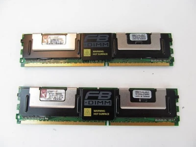 Kingston KTM5780/8G 8GB (2x4gb) PC2-5300 Server Memory Kit zj - Image 1 of 2