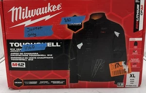 Milwaukee M100B-21XL M12 12V Durable Li-Ion Heated TOUGHSHELL Jacket Only - Picture 1 of 6