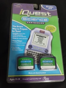 iQuest ~ Interactive "Science" Cartridges ~ Grades 6-8 ~ Ages 11-14 ~ Brand New - Picture 1 of 2