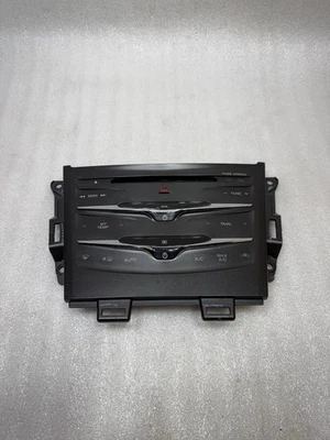 13-19 Lincoln MKT Radio Dual Climate Control Panel DE9T-18A802-AL [FOR PARTS] 🌟 - Image 1 of 4