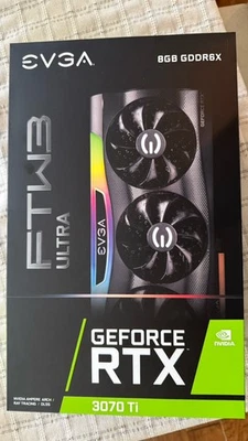 EVGA GeForce RTX 3070 Ti FTW3 ULTRA GAMING 8GB GDDR6X Graphics Card... - Image 1 of 4