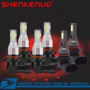 Para Toyota 4Runner 2003 2004 2005, 6X faros LED haz alto/bajo bombillas antiniebla - Imagen 1 de 8