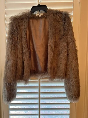 Ya Los Angeles Women’s Jacket Size Large Color Brown  - Image 1 of 4