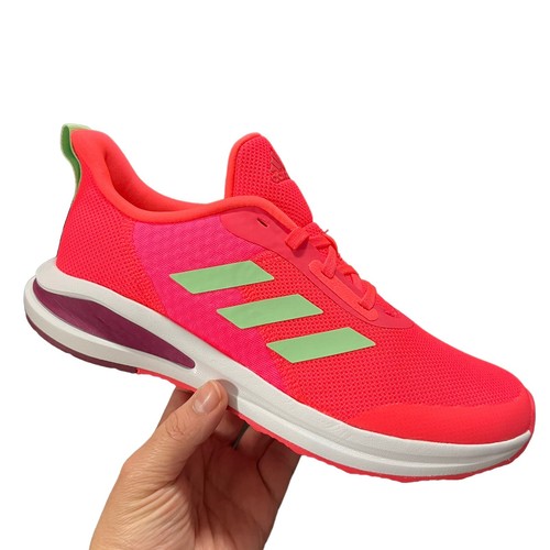 Sneaker da bambina Adidas Fortarum taglia 5 5 rosa brillante leggere e comode
