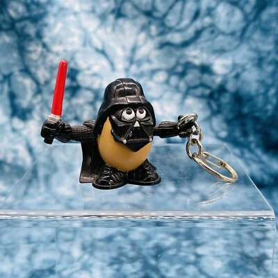 Star Wars Darth Tater Mr. Figura de acción suelta cabeza de patata 2" llavero Vader 2005 Foto 1 de 4