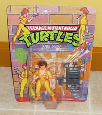 1990 Vintage Playmates TMNT - April O'Neil Teenage Mutant Ninja Turtles - MOC