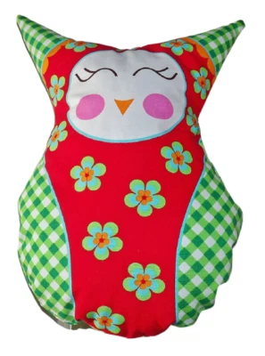 Bezauberndes Eulenkissen Kissen NEU Handarbeit Unikat Einzelstück - Bild 1 von 2