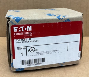 Eaton DEVX11R | Red Pushbutton | CL1 DIV1 Flex Station - Picture 1 of 4