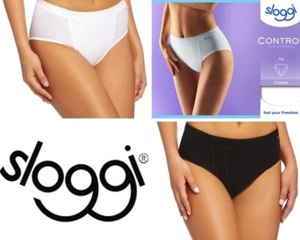 Sloggi Control Tai Briefs 2 Pair Pack Black 10-24 - Picture 1 of 2