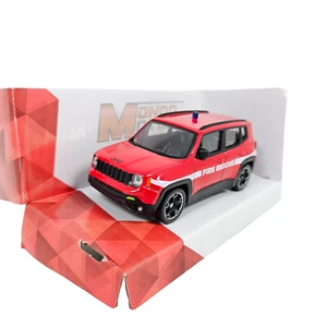 1/43 Coche car auto Jeep Renegade 2017 Fire Engine Vigili fuoco Mondo Motors - Imagen 1 de 4