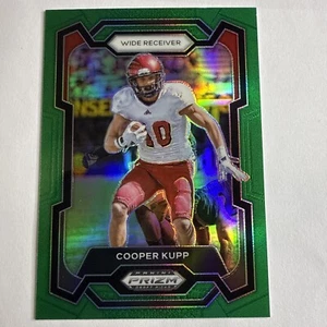 Cooper Kupp 2024 Prizm Draft Picks Football Green Pulsar Parallel #75 - Picture 1 of 2