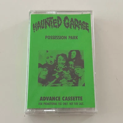 New! HAUNTED GARAGE Possession Park (Cassette, Promo, US, 1991, Metal Blade) AC - Image 1 of 4