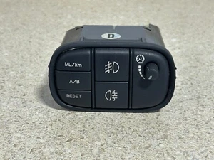 2003 2008 JAGUAR S-TYPE FOG LIGHT DIMMER CONTROL SWITCH BLACK OEM - Picture 1 of 3