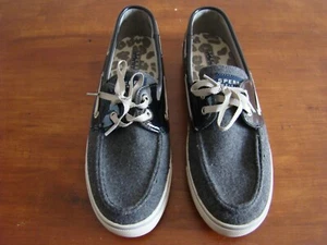 Scarpe da donna Sperry Top Sider Bahama taglia US 10 M grigio lana casual barca piatte - Foto 1 di 9