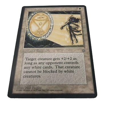 Magic The Gathering White Scarab Creature Ice Age Uncommon - Image 1 of 4