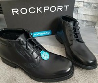 rockport men's essential details waterproof dress chukka boot