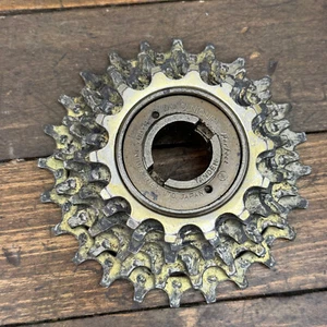 Vintage Suntour TANDEM Freewheel 6 Speed 24t 24 Tooth 14 Tooth 6s 2 Prong ZH T1 - Picture 1 of 18