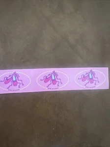 Mini pegatinas vintage Sanrio tira de ballet 3 pegatinas 1993 raras - Imagen 1 de 5