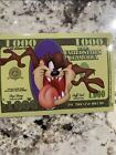 Vintage Looney Tunes Money Stickers/Decals- Vending Series 3: #9 Tasmanian Devil