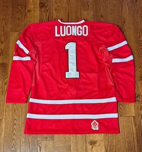 Nike Swift 2010 Team Canada Goalie Jersey Roberto Luongo HOF Vancouver Olympics - Picture 1 of 15
