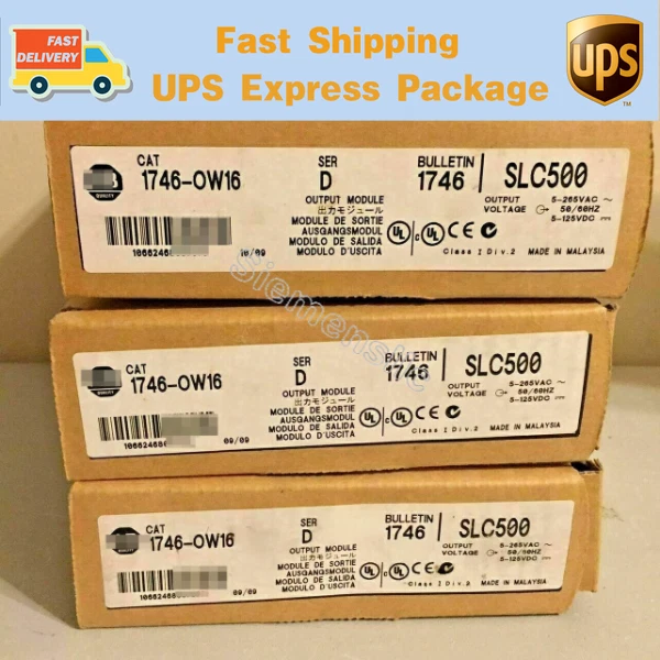 1746-OW16 AB PLC Output Module  1746-OW16 ZWT0 - Image 1 of 1