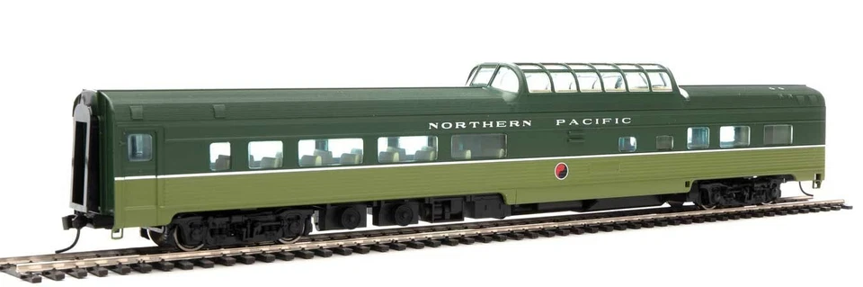 Walthers 910-30411 85' Budd Dome Coach RTR Northern Pacific Passenger Car HO