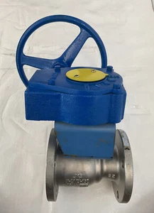 JC TLR 3" 150 Flanged Actuated Ball Valve 316 Stainless Steel 275psi @ 100f - Picture 1 of 9
