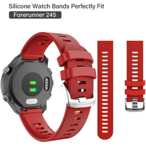 For Garmin Forerunner 245/Vivoactive 3 Music Band Strap Silicone Fashion Watch - Picture 1 of 17