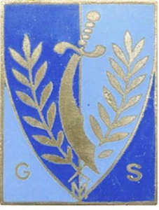 Groupe Mobile de Sécurité, émail, dos guilloché, Sans (8331) - Picture 1 of 2