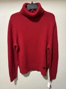 Polo Ralph Lauren Men’s Size 2XL Wool Cashmere Turtleneck Sweater Red NWT $248 - Picture 1 of 3