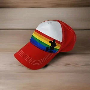 Disney Store Japan Mickey Hat The Walt Disney Company's Pride collection NWOT - Picture 1 of 8