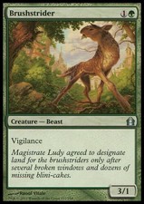 1x MTG: Brushstrider - Green Uncommon - Return to Ravnica - Magic Card