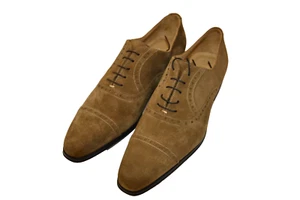 Nuevo con etiquetas Sutor Mantellassi Hombres Zapatos de Vestir Oxford Gamuza 12 EE. UU. 45 UE (M55) - Imagen 1 de 4