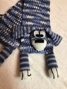 Crochet Puppy Dog Scarf - Picture 1 of 2