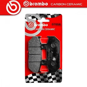 PASTIGLIE FRENO BREMBO POSTERIORI CARBON CERAMIC PER SUZUKI BURGMAN 400 2007> - Imagen 1 de 1