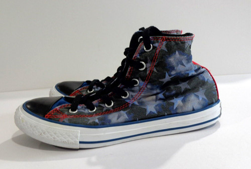 Sneakers Converse Chuck Taylor All Star Hi Tops American Stars in tela giovani taglia 4